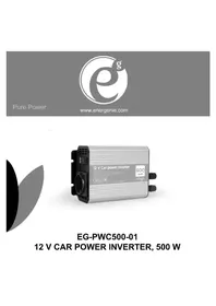 Notice EnerGenie EG-PWC500-01 Batterie
