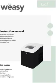 Notice Wëasy KW12 Machine à glaçons