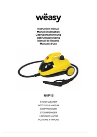 Notice Wëasy NVP15 Nettoyeur à vapeur