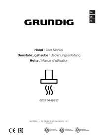 Notice GRUNDIG GDSP2464BBSC Hotte