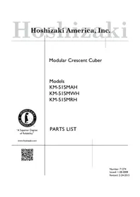 Notice Hoshizaki KM-515MWH Machine à glace