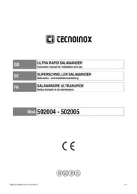 Notice Tecnoinox 502005 Non catégorisé