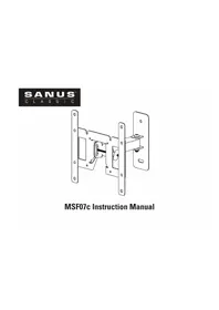 Notice SANUS CLASSIC MSF07C Meuble TV