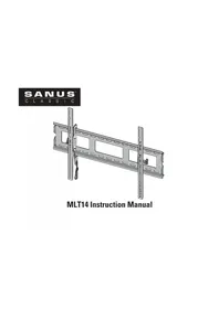 Notice SANUS CLASSIC MLT14 Meuble TV