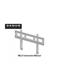 Notice SANUS CLASSIC MLL11 Support mural