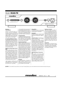 Notice Panamax M5400-PM Non catégorisé