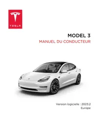 Notice TESLA MODEL 3 (2022) Voiture