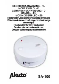 Notice ALECTO BPB18 Extincteur