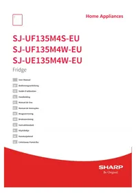 SHARP SJ-UF135M4S-EU - Koelkast
