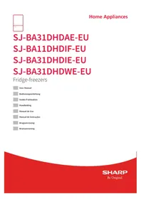 SHARP SJ-BA31DHDAE-EU - Koelkast
