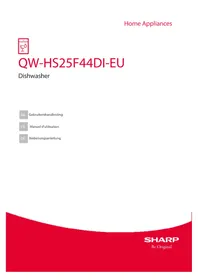 SHARP QW-HS25F44DI-EU - Vaatwassers