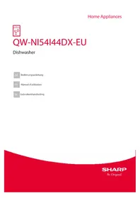 SHARP QW-NI54I44DX-EU - Vaatwassers