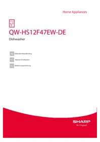 SHARP QW-HS12F47EW-DE - Vaatwassers