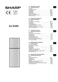 SHARP SJ-X300-SL - Frigorifero