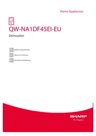 SHARP QW-NA1DF45EI-EU - Lave-vaisselle