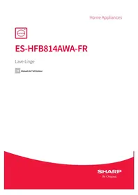 SHARP ES-HFB814AWA-FR - Lave-linge