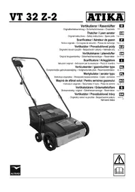 Notice ATIKA VT 32 Z-2 Scarificateur