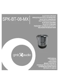 Notice GMB Audio SPK-BT-08 Haut-parleur