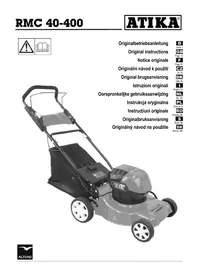 Notice ATIKA RMC 40-400 Tondeuse à gazon