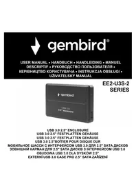 Notice Gembird EE2-U3S-2 Disque dur