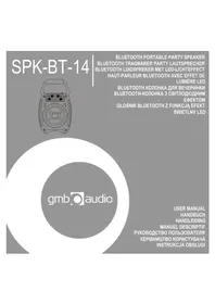 Notice GMB Audio SPK-BT-14 Haut-parleur