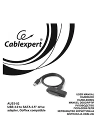 Notice Cablexpert AUS3-02 USB hub