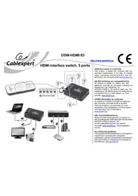 Notice Cablexpert DSW-HDMI-53 Non catégorisé
