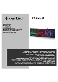 Notice Gembird KB-UML-01 Clavier