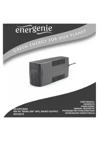 Notice EnerGenie EG-UPS-B650 Alimentation d'énergie non interruptible