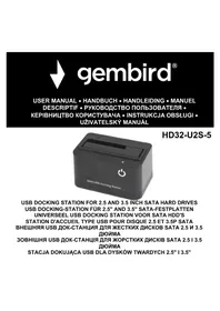 Notice Gembird HD32-U2S-5 Autres accessoires informatique