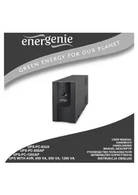 Notice EnerGenie UPS-PC-1202AP Alimentation d'énergie non interruptible
