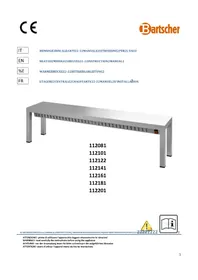Notice BARTSCHER WBS1400 I3HR Tiroir et armoire chauffants