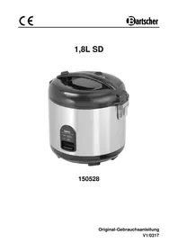 Notice BARTSCHER 150528 Cuiseur à riz