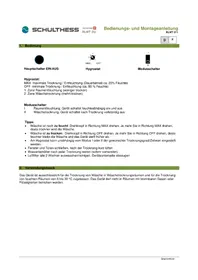 Notice Schulthess VENTUS 211 Seche linge