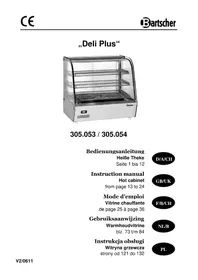Notice BARTSCHER DELI PLUS 305053 Chauffe-Plats
