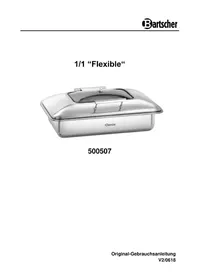 Notice BARTSCHER 500507 Chauffe-Plats