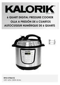 Notice KALORIK EPCK 47464 SS Casserole