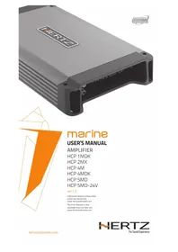 Notice Hertz HCP 5MD-24V Recepteur