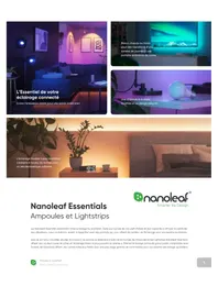 Notice Nanoleaf NL55-0001LS-1M Maison intelligente