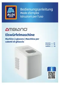 Notice Ambiano GT-EWM-01-US Machine à glace