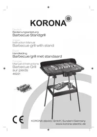 Notice KORONA 46117 Plaque de grill