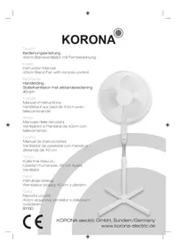 Notice KORONA 81100 Ventilateur