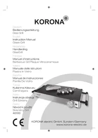 Notice KORONA 46100 Plaque de grill