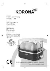 Notice KORONA 25306 Cuiseur à oeufs