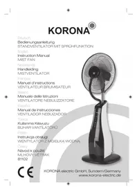 Notice KORONA 81102 Ventilateur