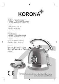 Notice KORONA 20667 Bouilloire