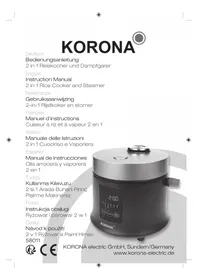 Notice KORONA 58011 Cuiseur à riz
