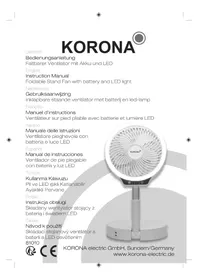 Notice KORONA 81010 Ventilateur