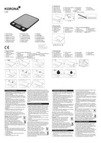 Notice KORONA LEA 70250 Cuisinière