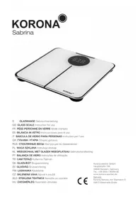 Notice KORONA SABRINA 75757 Cuisinière